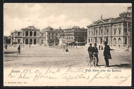 Genève, Place Neuve prise des Bastions