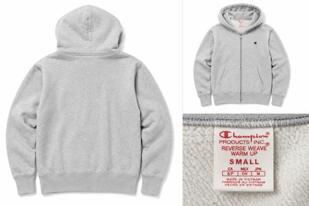 Champion Hoodie Grau Gr. S/M - Perfekt für kühle Tage!
