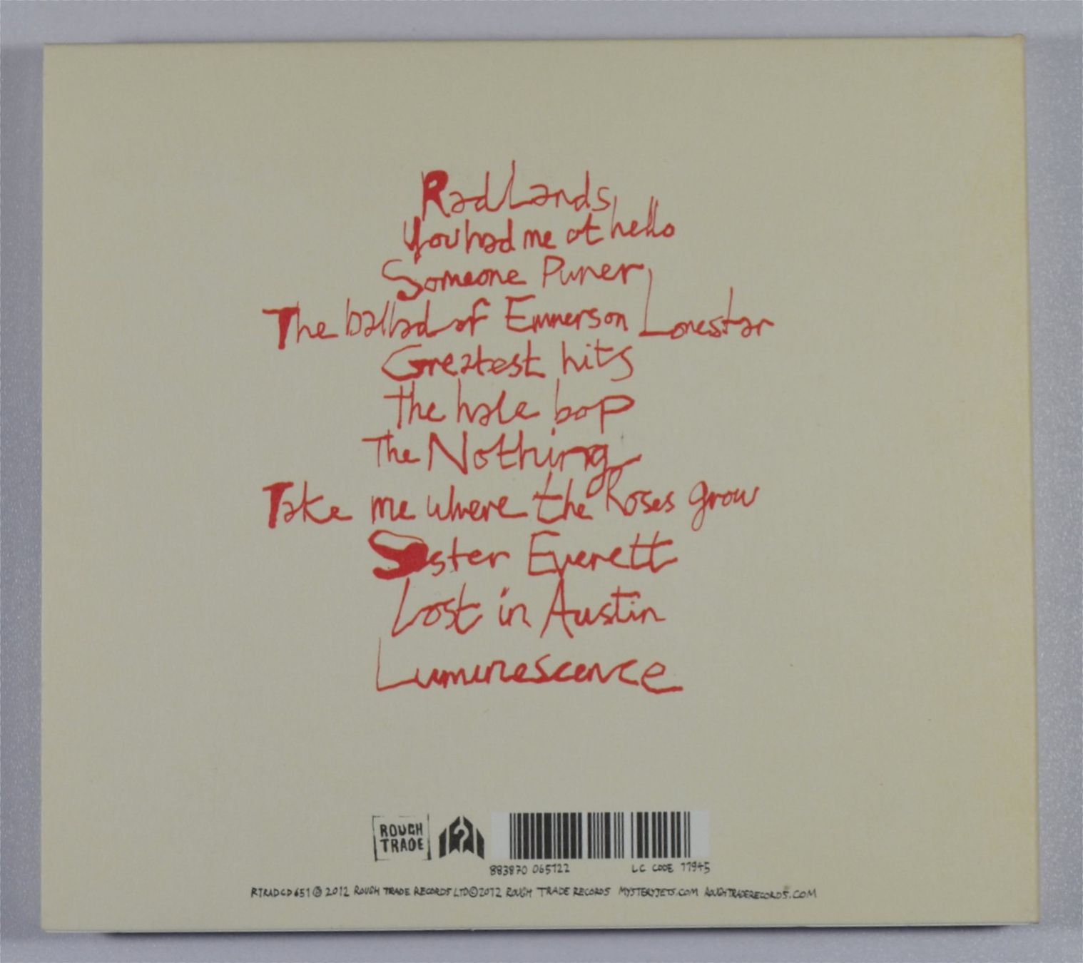 CDs: CD: BADLANDS - Mystery Jets – Neu (gemäss Beschreibung) aus Frenkendorf von Yard-Sale-2000 1