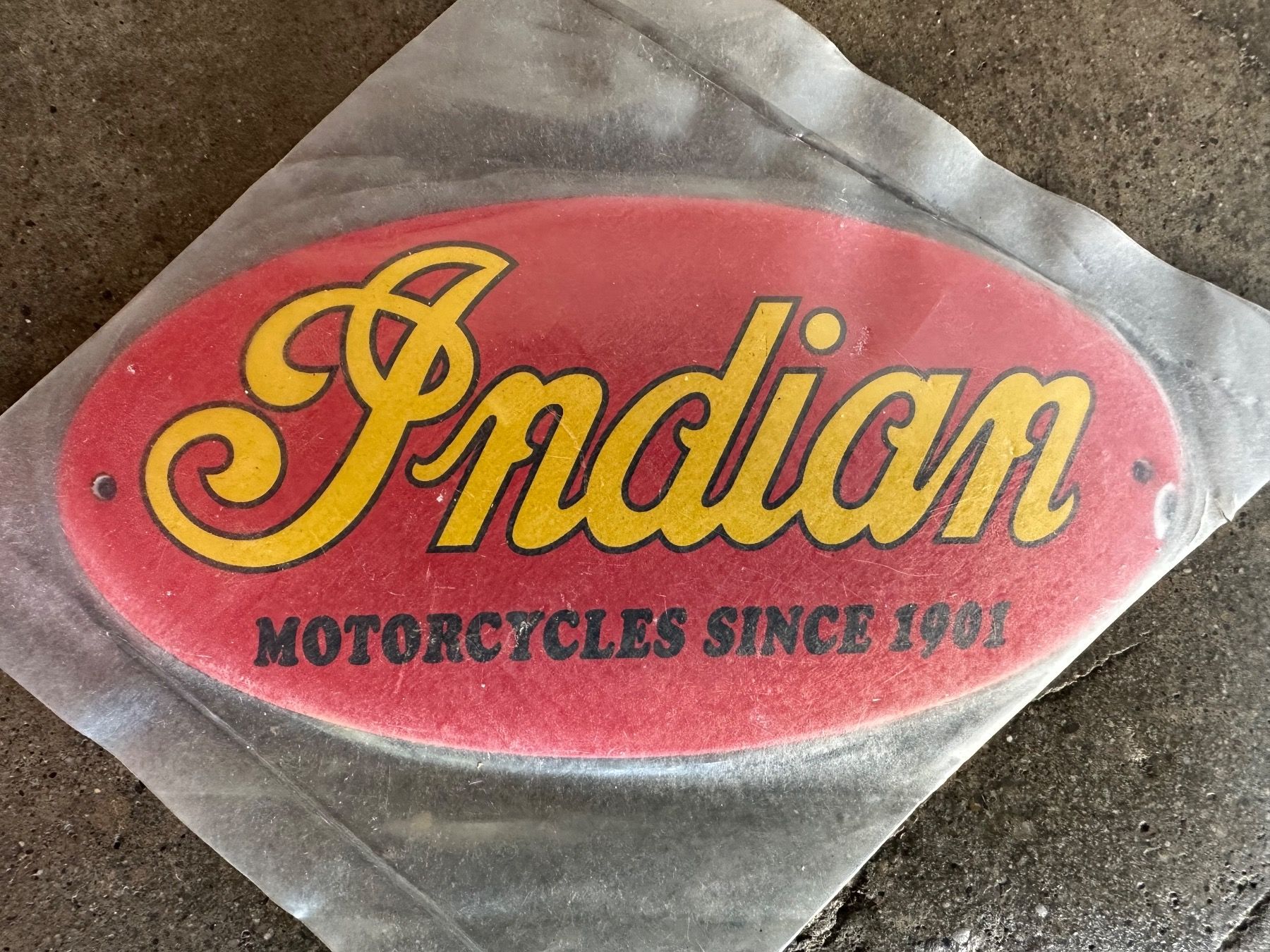 Schilder: Indian motorcycle oldtimer classic – Neu (gemäss Beschreibung) aus Reinach AG von rares75
