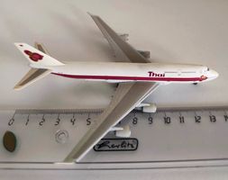 Thai Airways Boeing 747-400 Modellflugzeug, Metall