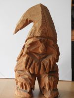 HOLZ-TROLL MOTORGESÄGT, TROLLLSTIGEN NORWAY, AUS 1990 47cm
