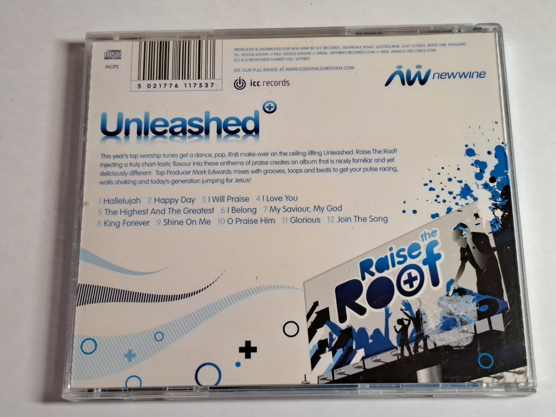 CD: UNLEASHED - Raise the Roof (Worship) – Usato da Wichtrach venduto da LuckyLuke69 1