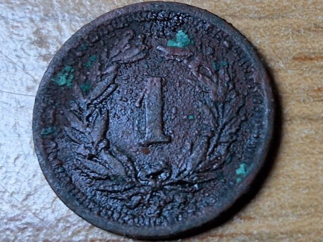 Tutti le monete: 1 Rappen 1882 – Usato da Münchenstein venduto da purbach1 9