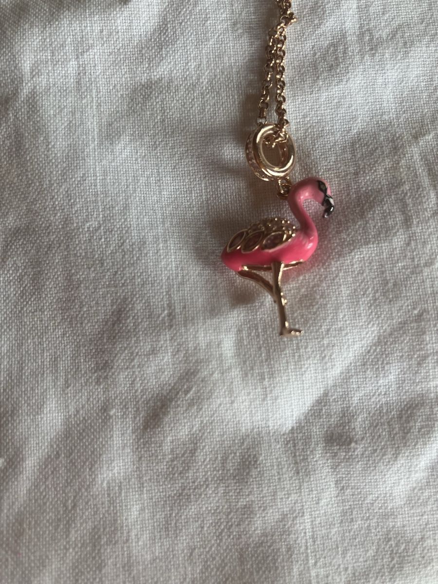 Ciondoli: Flamingo mit Strass und Emaille  – Nuovo (secondo la descrizione) da Bassersdorf venduto da groovygremlin