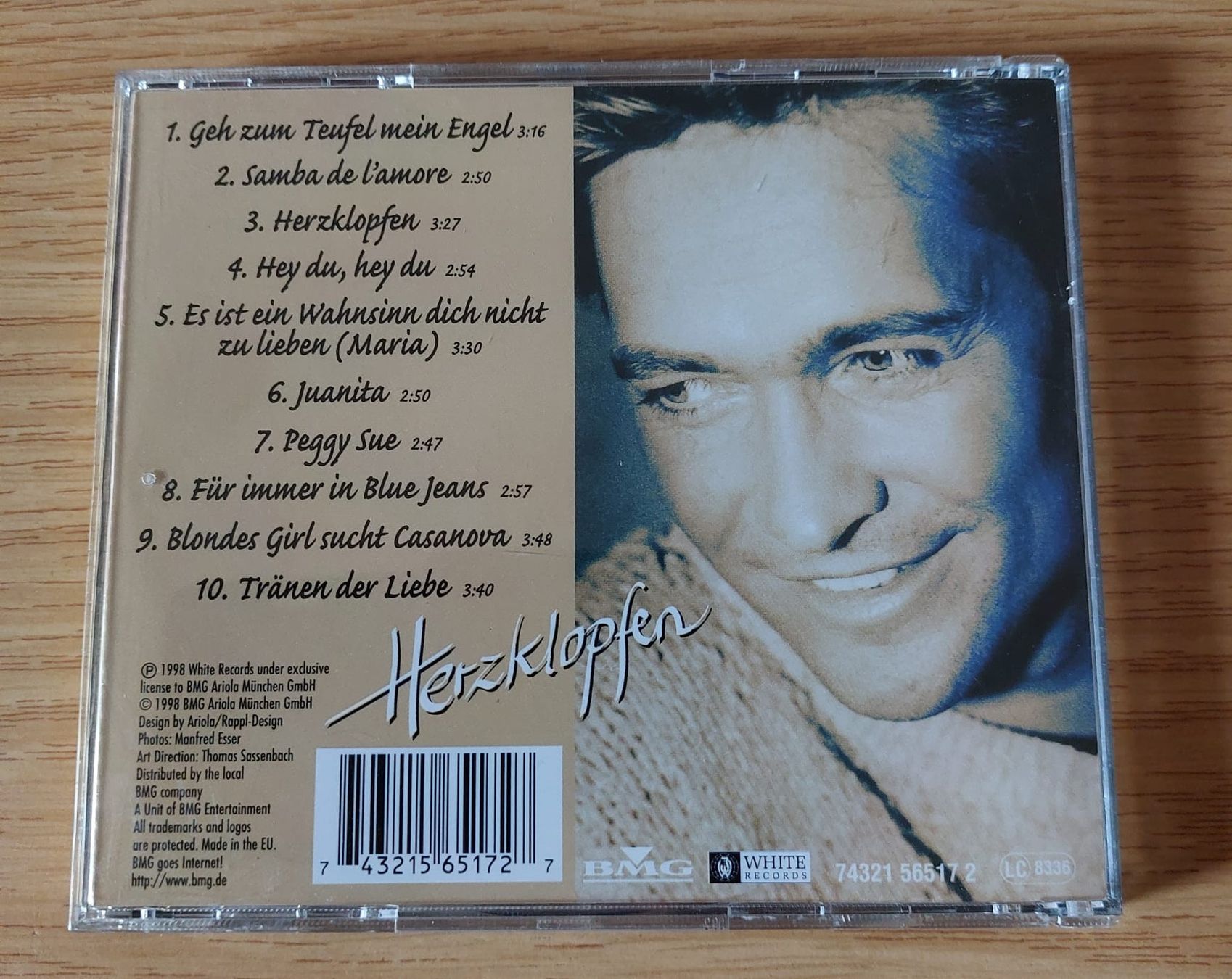 CD: CD - Olaf Berger - Herzklopfen – Usato da Urtenen-Schönbühl venduto da Kahru 1