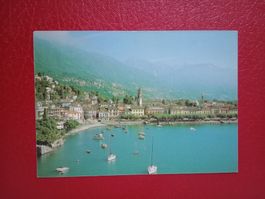 Ak Werbung Banque Aufina Geneve auf AK Ascona Tessin