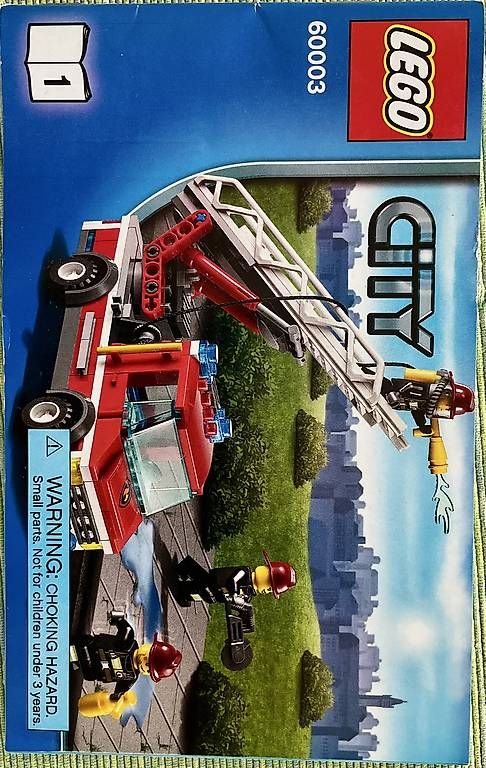 Lego Kit di costruzioni: LEGO City 60003 set antincendio usato – Usato da Gordola venduto da lar_x2p9 2