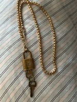 Louis Vuitton Schloss Kette Anhänger 