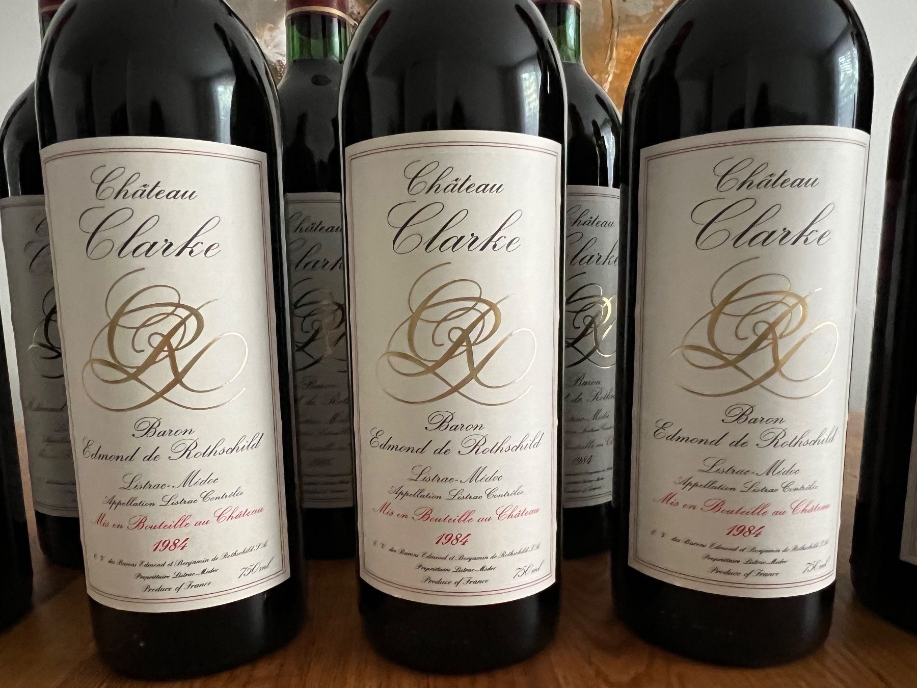 Wein: 12er OHK Chateau Clarke 1984 – Neu und originalverpackt aus Birmensdorf ZH von Zielasco 1