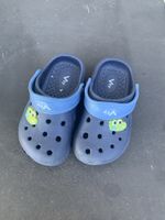 Vty Kinder Clogs Grösse 22 dunkelblau guter Zustand