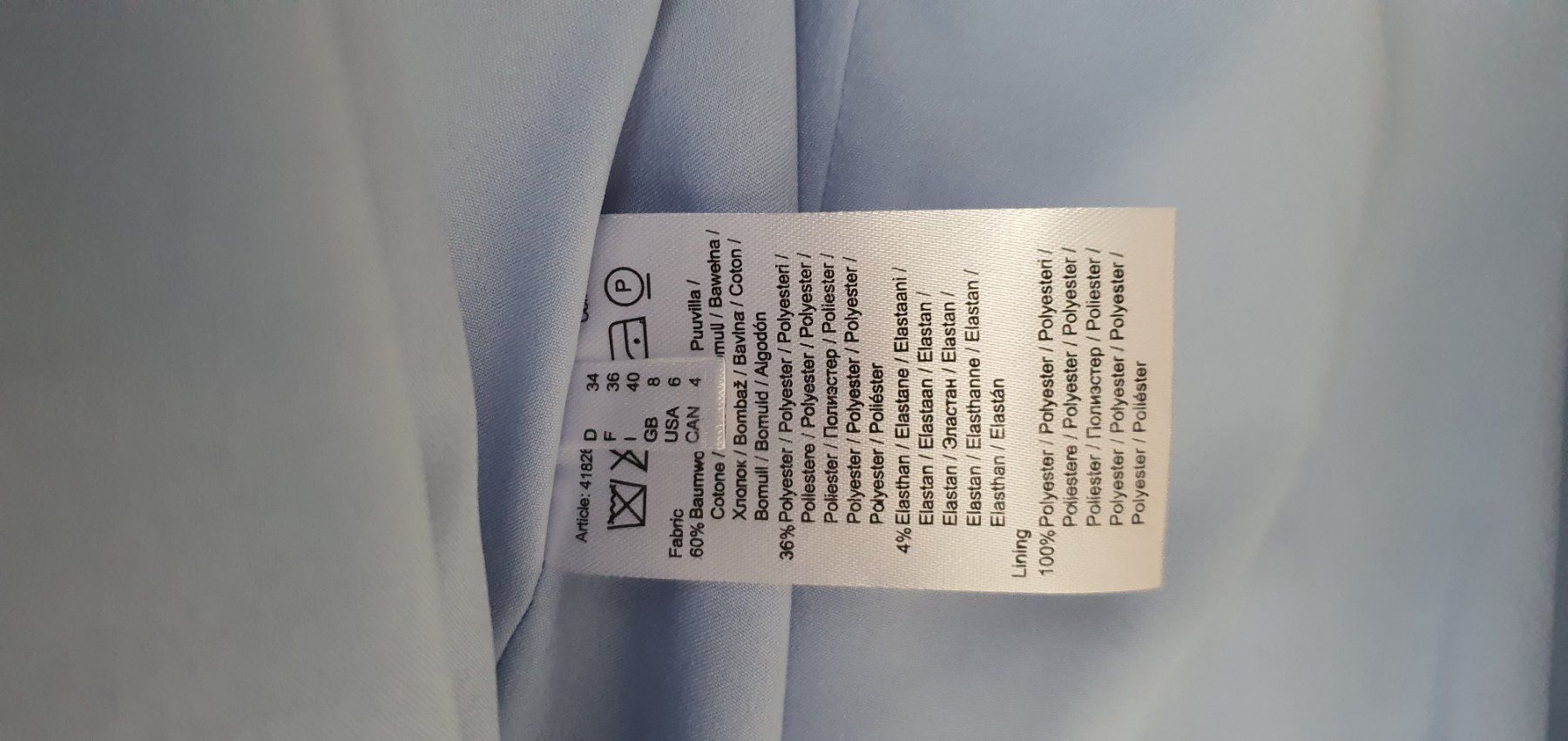 Jacken: More & More Blazer - hellblau – Neu (gemäss Beschreibung) aus Neunkirch von brieftaube01 3