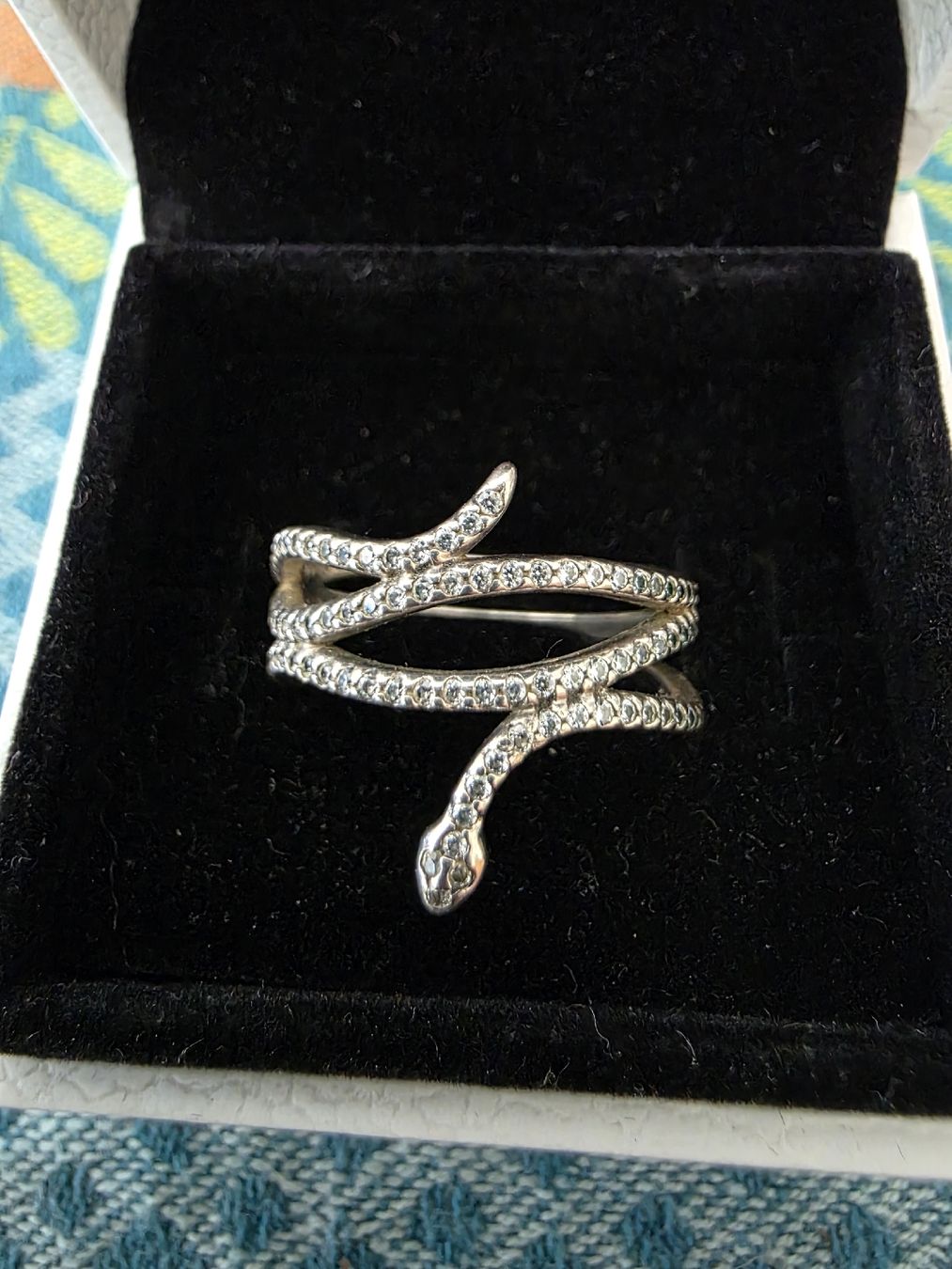 Pandora Anelli: Pandora Ring in Schlangenform – Usato da Rikon im Tösstal venduto da Quimy68