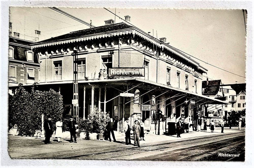 Richterswil Bahnhof 1951 Kaufen auf Ricardo