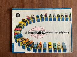 Matchbox Pocket Catalogue 1960 UK