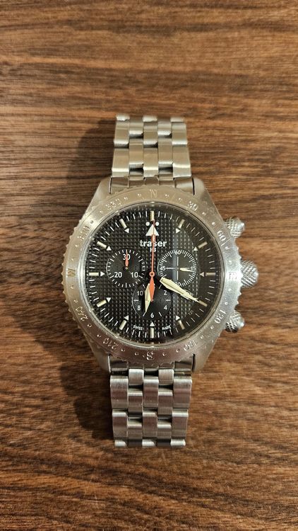 Flieger Chronograph Traser H3 T5 Aviator Jungmann Acheter sur