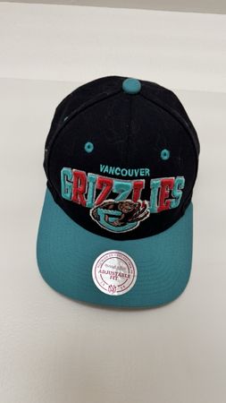 Vancouver Grizzlies Kappe/Napback verstellbar schwarz/türkis