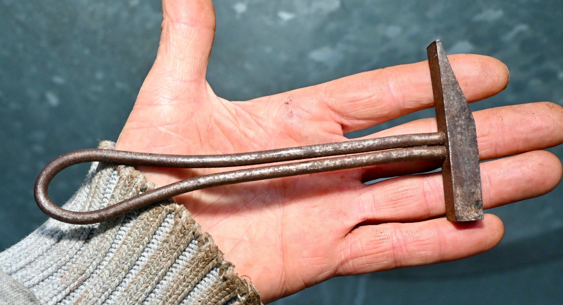 Alle Werkzeuge: cooles altes Metall - Hämmerchen L 17cm – Gebraucht aus Pfaffhausen von mono_rec 4