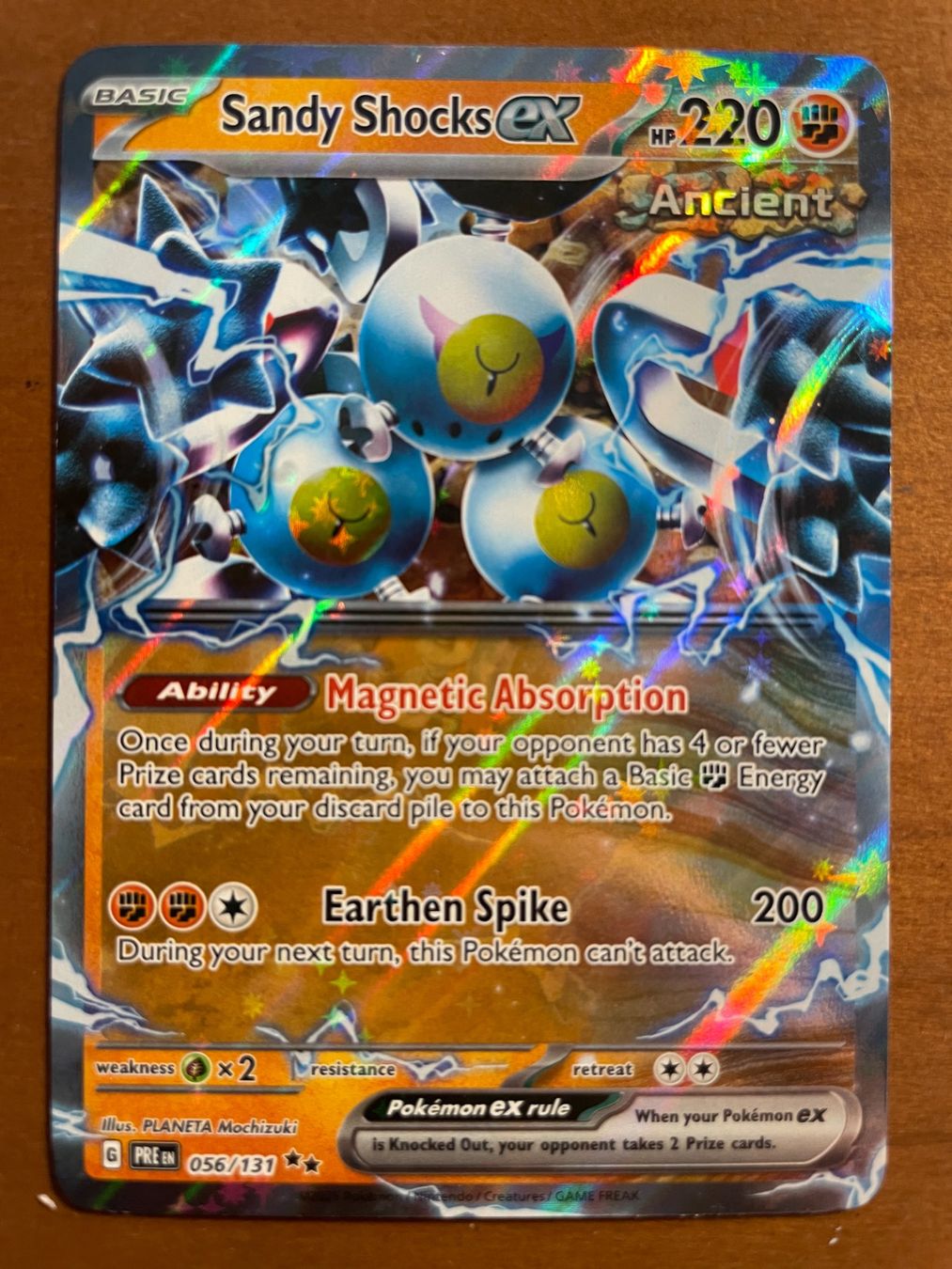 Pokémon Carte collezionabili: Pokemon Sandy Shocks eX (Versand gratis) – Nuovo (secondo la descrizione) da Chur venduto da Angerson