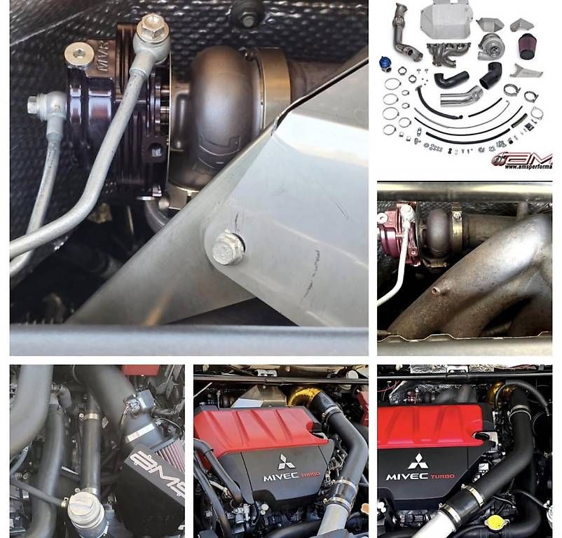 Autres accessoires p. véhicule: Kit turbo AMS Mitsubishi lancer evo x – D'occasion à Saxon par isa_r8ll