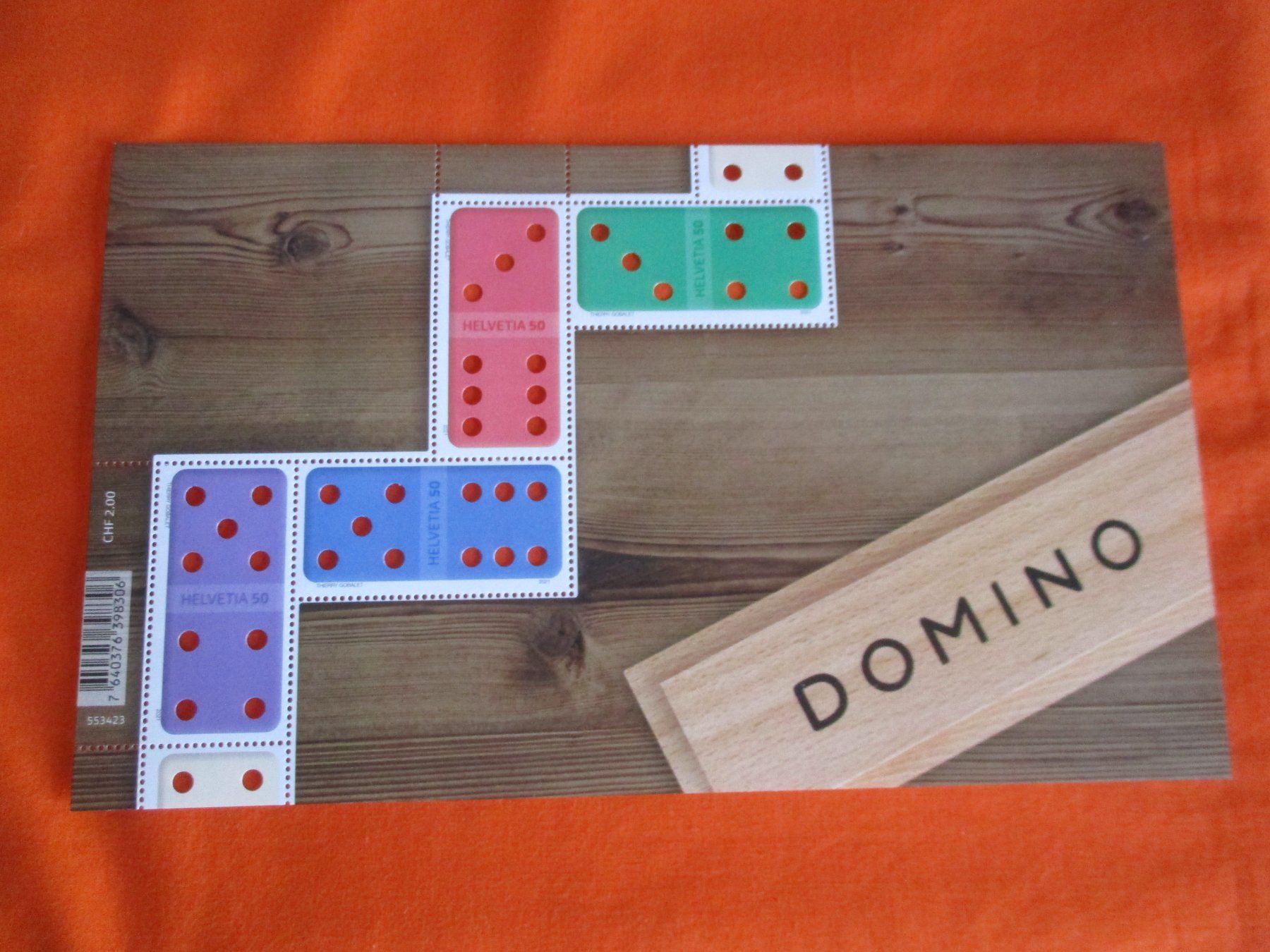 Tutti i francobolli: Briefmarke Domino postfrisch – Nuovo (secondo la descrizione) da Birsfelden venduto da alles-muss-raus