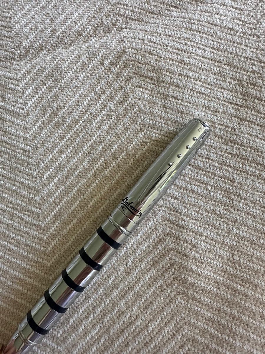 Balmain Penna & Evidenziatori: Balmain Stylish Pen, Silver Tone, Excellent Condition – Usato da Zürich venduto da mhm_6rhw