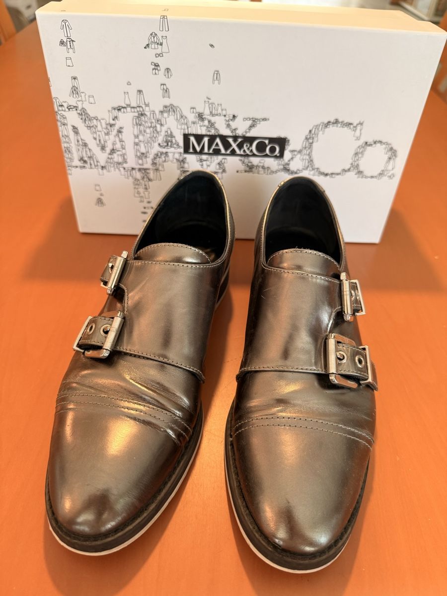 Scarpe da donna: MAX&CO. Mokassins metallic, Gr.38, Damen – Usato da Wädenswil venduto da stg_9zfm 1