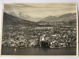 Luftaufnahme Arth am See, 1948