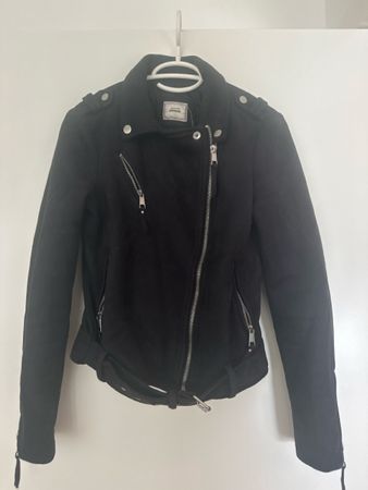 Pimkie Damen Jacke Kurz dunkel blau Grösse S guter Zustand