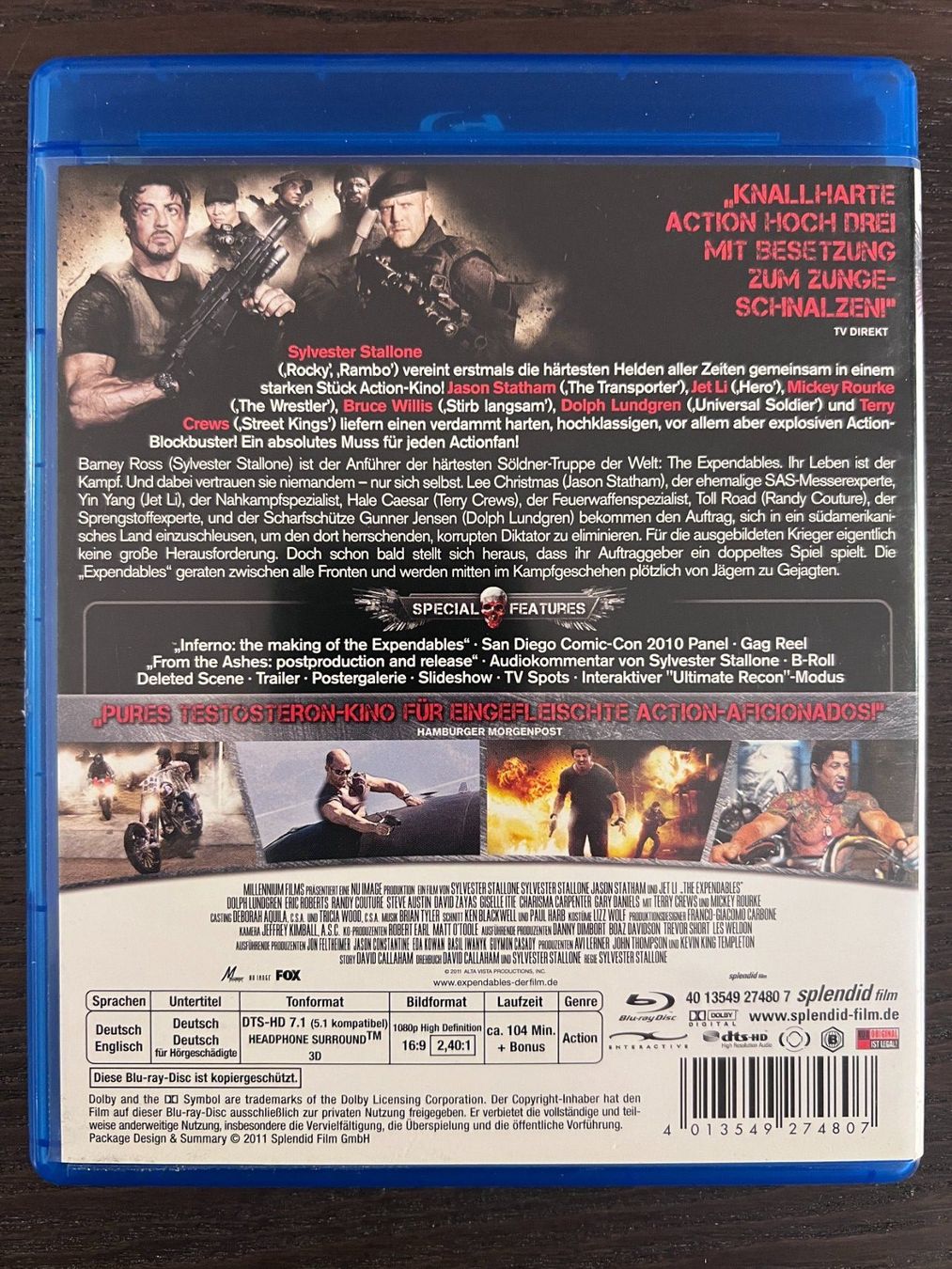 Alle DVDs: The Expendables – Gebraucht aus Zürich von Blu-ray_ZH 1