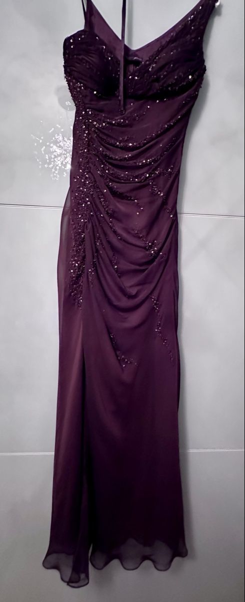 Vestiti: Langes braunes Abendkleid - Grösse 38 - Marke Modissa – Usato da Nänikon venduto da Nd73 6