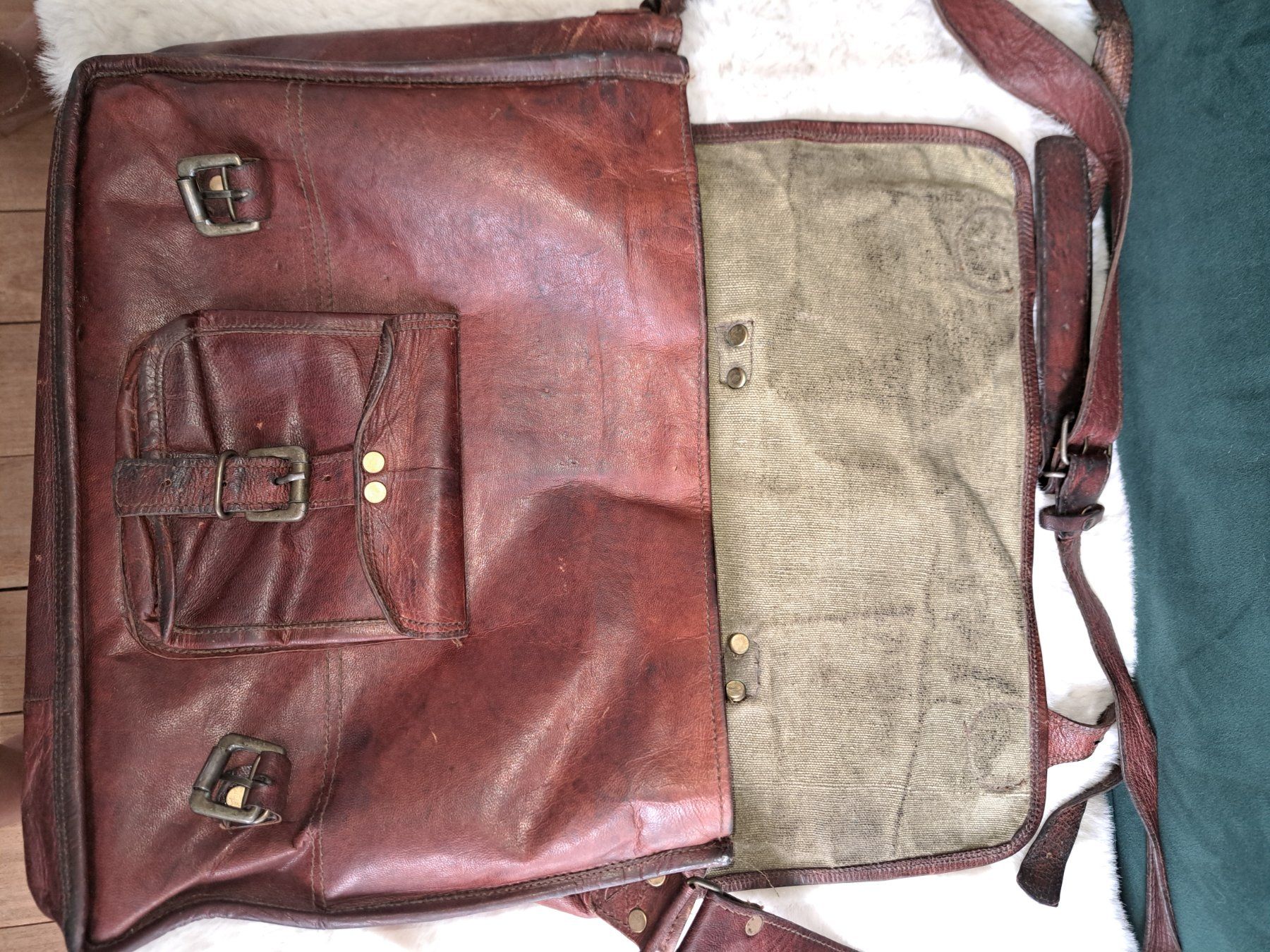 Borse: Lehrertasche aus echtem Leder – Usato da Windisch venduto da Ale_d2km 2