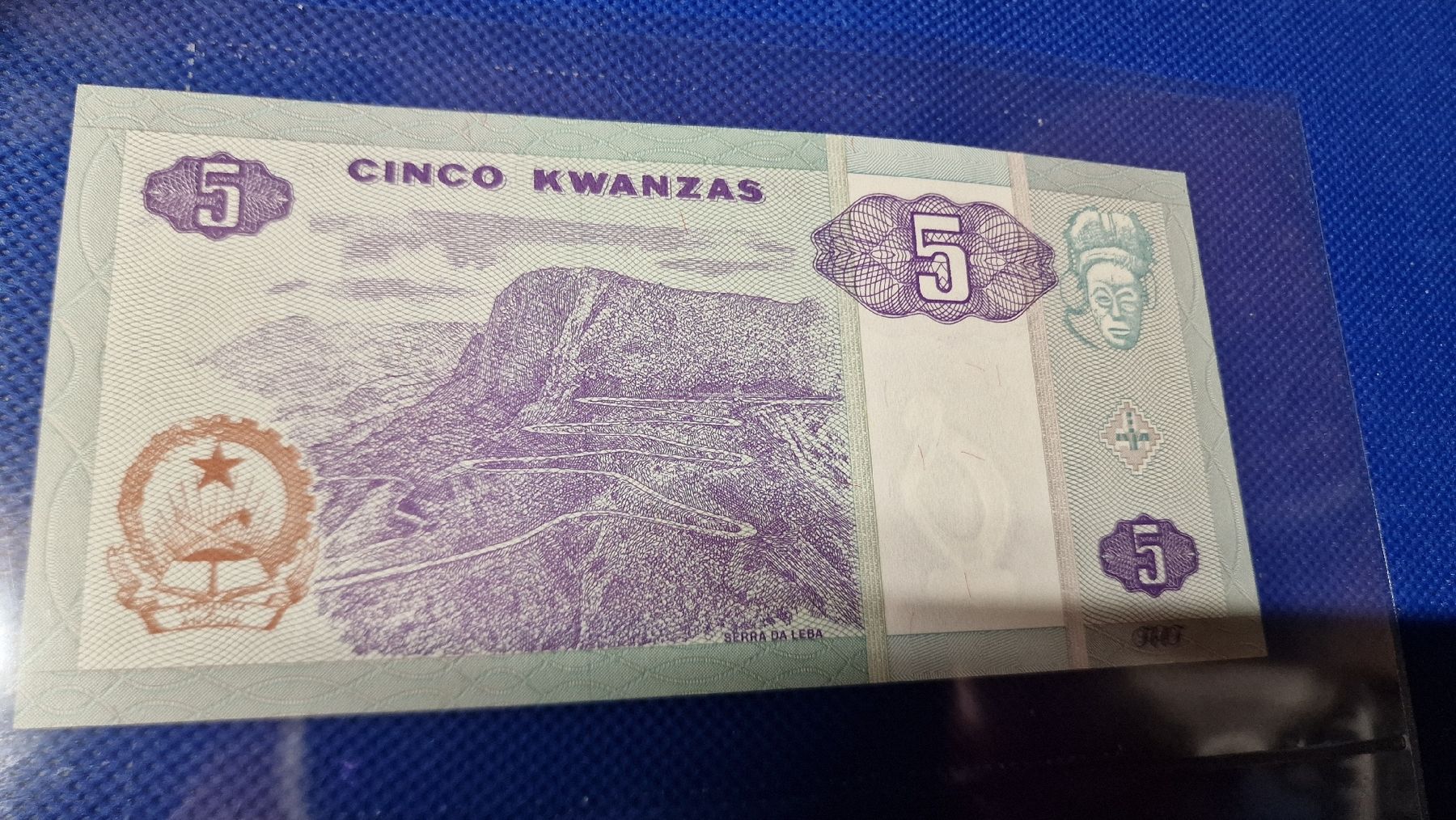 Banconote: Banknote Angola 1999 NEU – Nuovo e nell'imballaggio originale da Herisau venduto da Antiques.AR 1