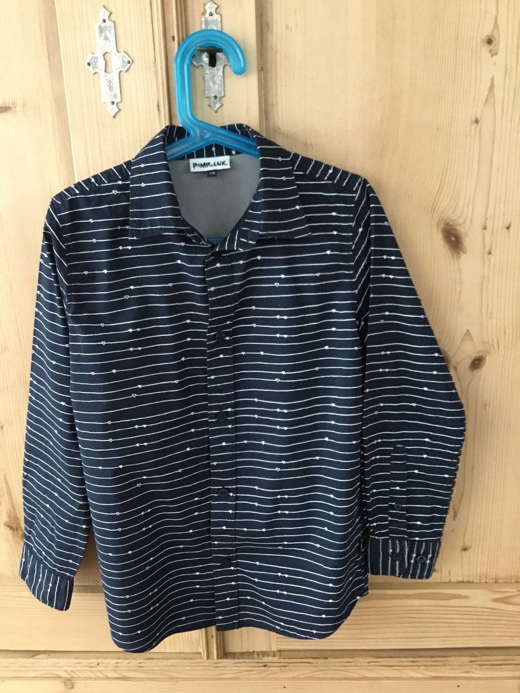 Camicie, T-shirt & Polo: POMPdeLUX Knabenhemd, 128 – Usato da Wattwil venduto da Marlan3
