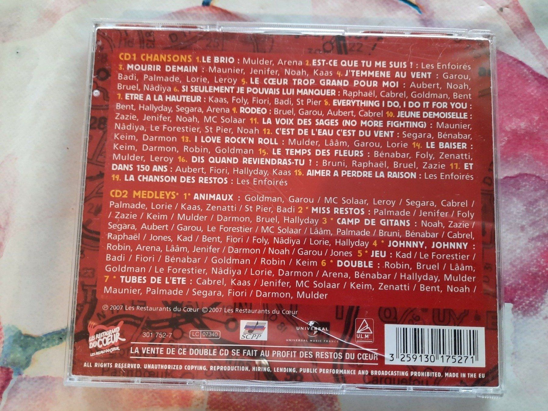 CDs: CD La caravane des enfoirés – D'occasion à Pully par bro_n52j 1