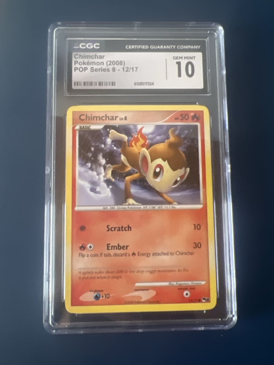 Pokémon Sammelbilder & Trading cards: Pokemon Chimchar 2008 MINT 10 – Neu (gemäss Beschreibung) aus Basel von G.SALE.1