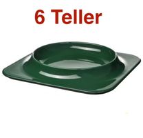 6 Teller grün Gustaf Westman x IKEA, Vinterfint, Neu und OVP