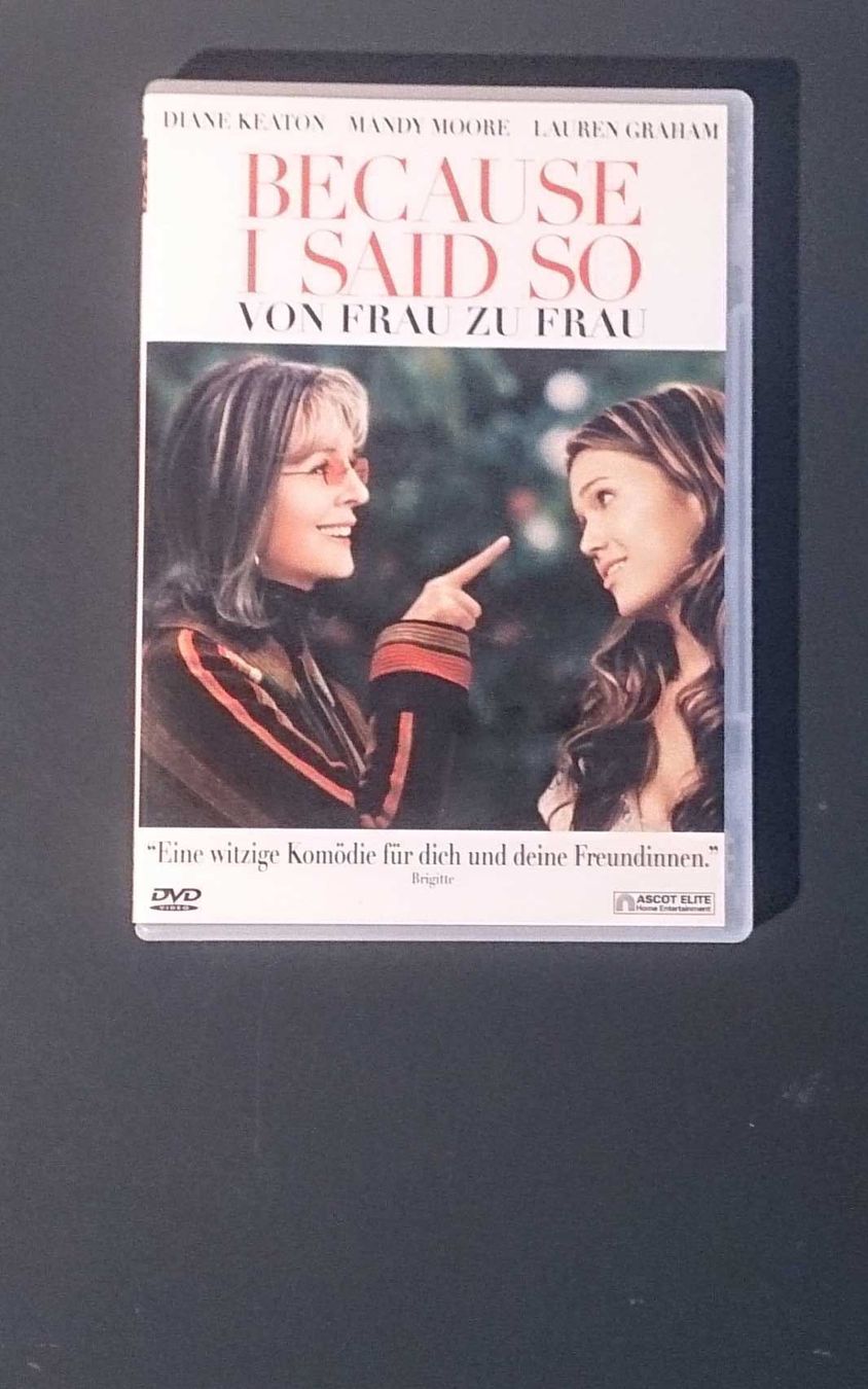 Alle DVDs: Because I said so – Gebraucht aus Dübendorf von Povo 1