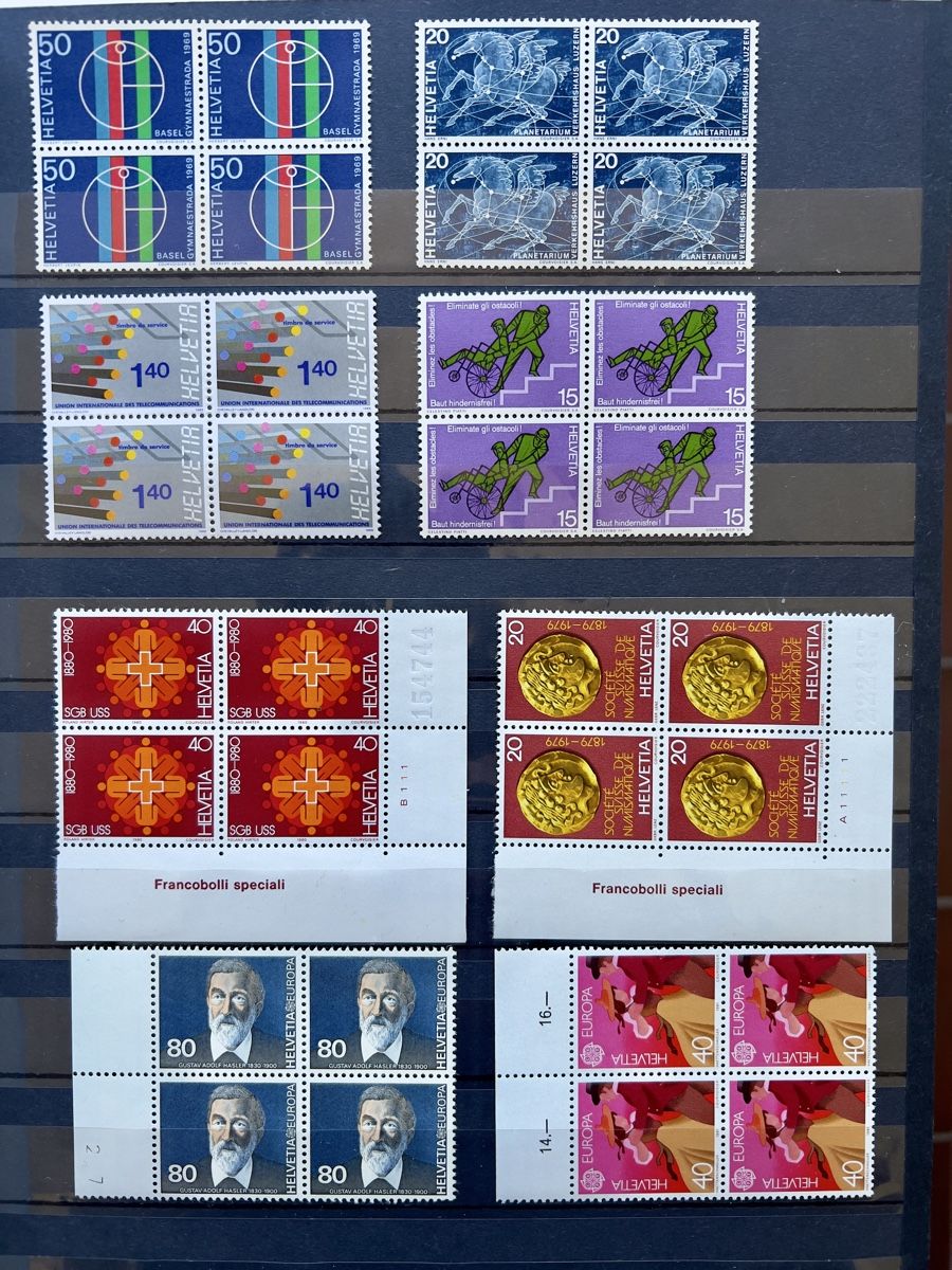 Tous les timbres: Frankatur CHF 100.- postfrisch – Neuf (Voir description) à Glattbrugg par Artos67 1