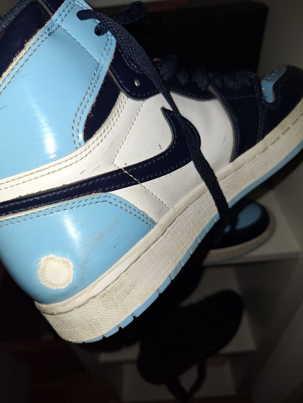 Scarpe da uomo: Jordan 1 Blue Chilli – Usato da Kaufdorf venduto da cheriecoco 3