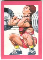 Block "Olympische Spiele". Grenada