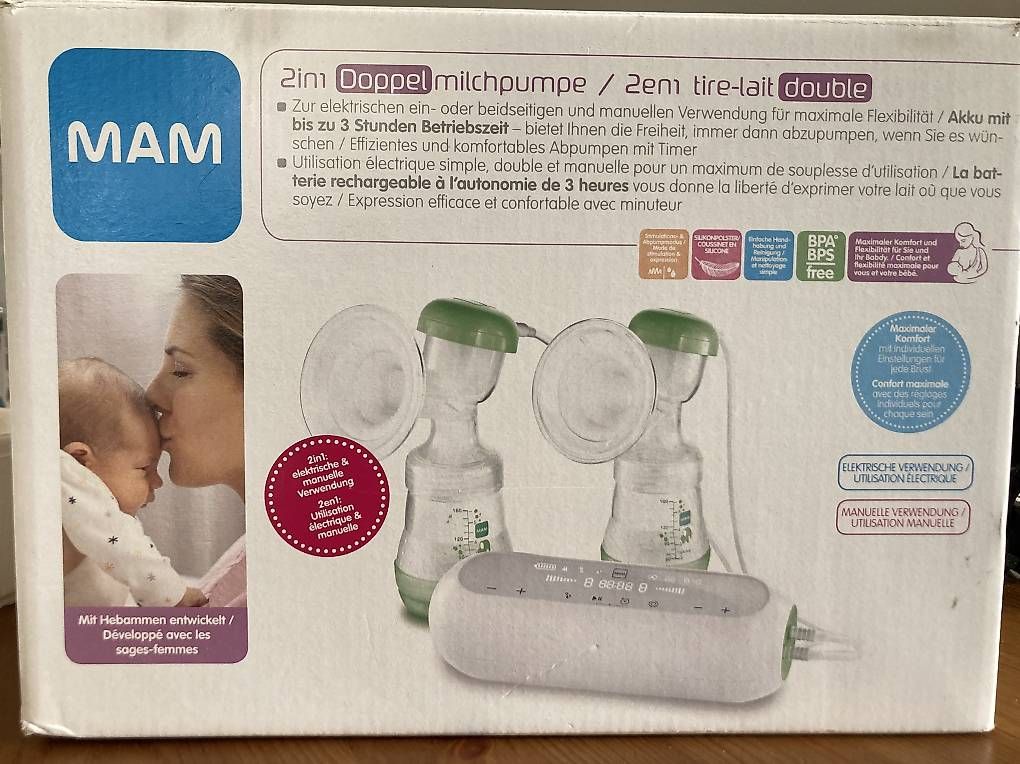 Stillzubehör: Tire-lait MAM double, utilisation électrique et manuelle – Gebraucht aus Cottens VD von galamba 1