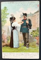 ANSICHTSKARTE BERNER TRACHTEN 1912