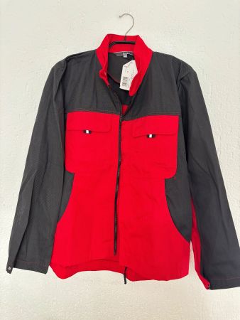 Boco Arbeitsjacke, Grösse 50, Rot/Schwarz -