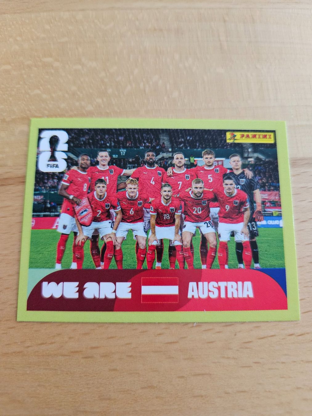 Panini Carte collezionabili: Panini WM 2026 AUT 13 – Nuovo (secondo la descrizione) da Winterthur venduto da melac