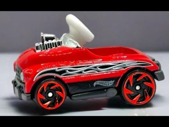 Hot Wheels Modellini d'auto: Hot Wheels Pedal Driver – Nuovo e nell'imballaggio originale da Burgdorf venduto da MIDICLORIAN 3