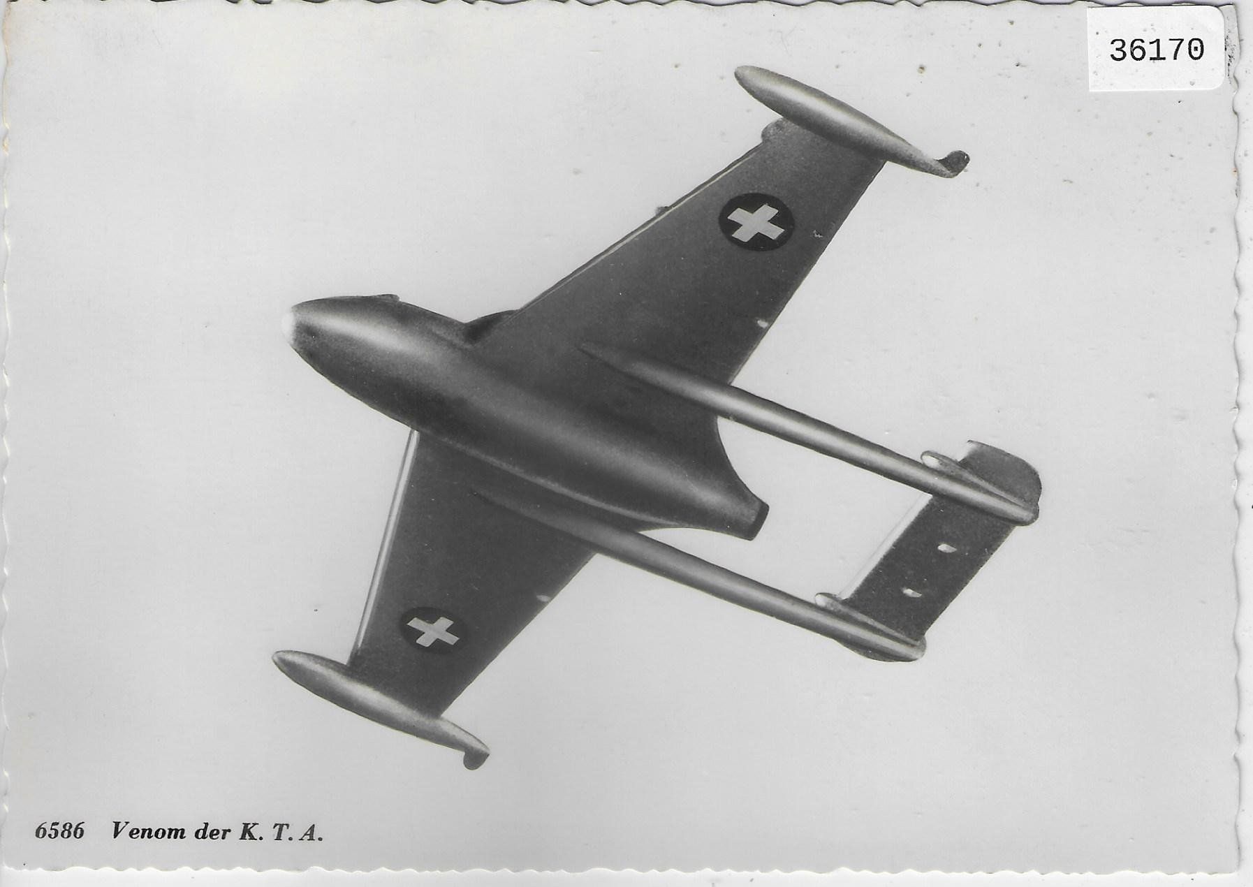 Cartoline postali: Armee Suisse - Venom der K.T.A. – Usato da Ettingen venduto da Kartenplanet