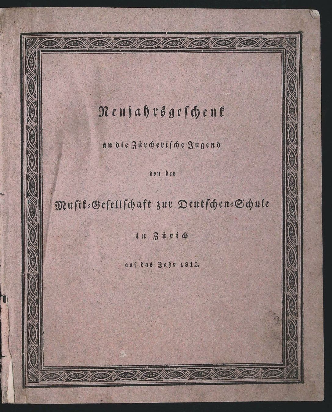Stiche: Luzern Neujahrsblatt 1812 – Gebraucht aus Rafz von Helvet32 1