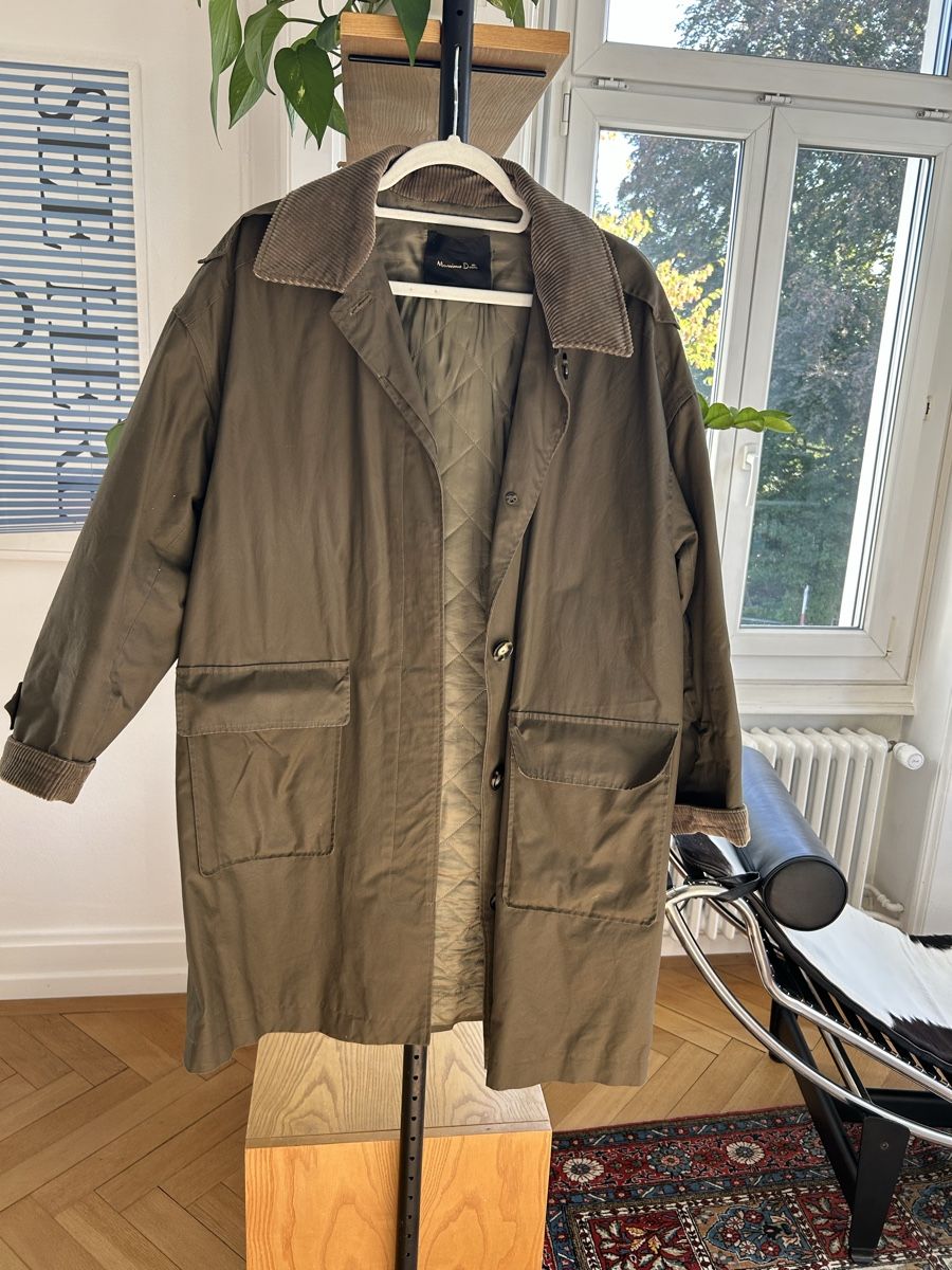 Massimo Dutti Cappotti: Massimo Dutti - Klassischer Mantel - khaki – Usato da Langenthal venduto da mar_d6xf 1