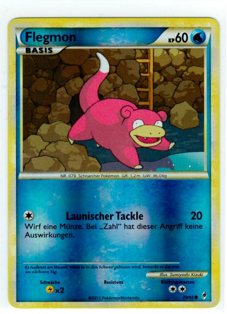 Pokémon Sammelbilder & Trading cards: Flegmon Reverse Holo 70 – Gebraucht aus Zürich von PACE79
